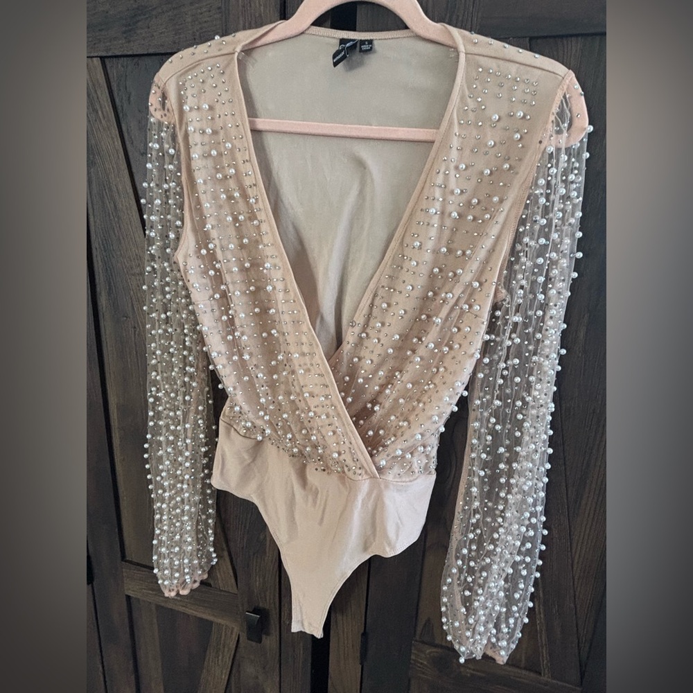 Embellished Bodysuit for Women